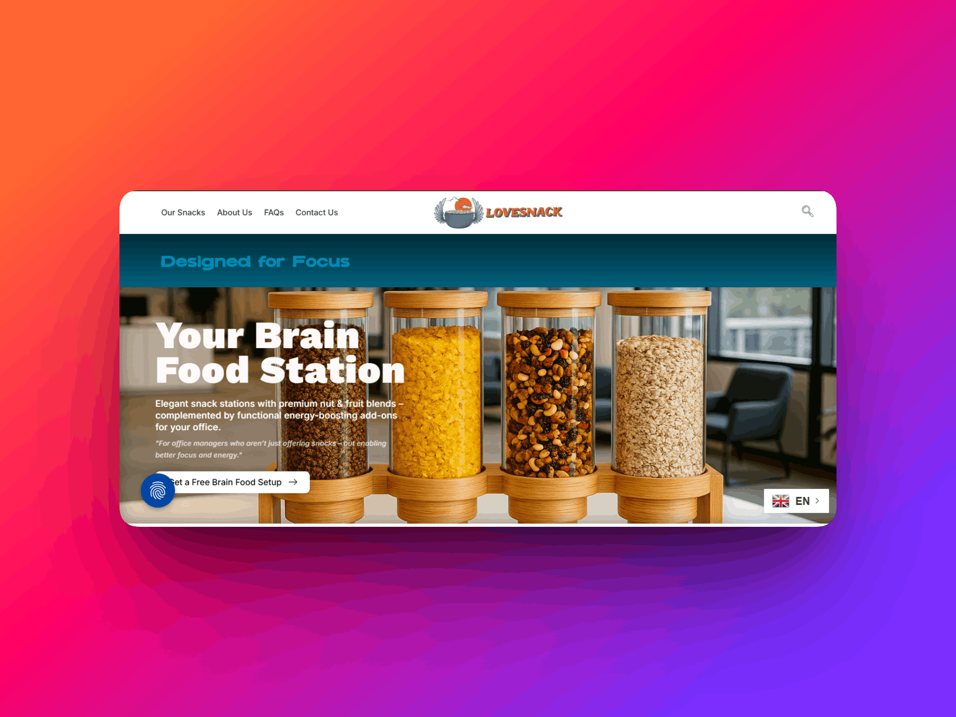 Lovesnack.de Glomerix Case Study